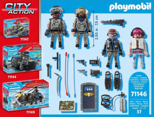 Playmobil 71146 Sada figurek pro speciální jednotky č.3