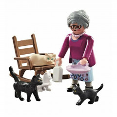 Playmobil 71172 Babička s kočkami č.3