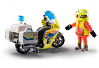 Playmobil 71205 Záchranářský motocykl s blikajícím světlem č.2