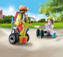 Playmobil 71257 Starter Pack Záchranář na Segwayi č.3