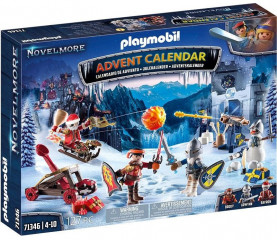Playmobil 71346 Adventní kalendář Novelmore Boj na sněhu č.1