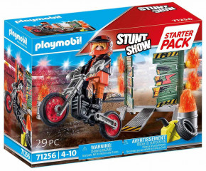 Playmobil 71256 Starter Pack Kaskadér a ohnivá zeď č.1