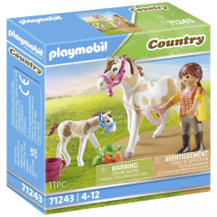 Playmobil 71243 Kůň s hříbětem č.1