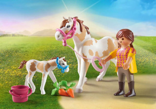 Playmobil 71243 Kůň s hříbětem č.3