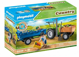 Playmobil 71249 Traktor s přívěsem č.1