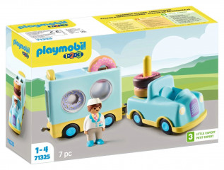 Playmobil 71325 Bláznivý Donut Truck s funkcí ukládání a třídění č.1