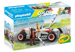 Playmobil Color 71376 Závodní auto č.1