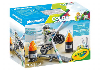 Playmobil Color 71377 Silniční motorka č.1