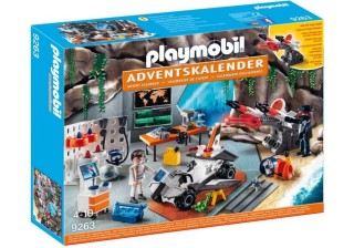 Adventní kalendář Playmobil 9263 Top Agents č.1