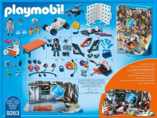 Adventní kalendář Playmobil 9263 Top Agents č.2