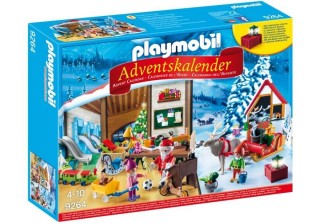 Adventní kalendář Playmobil 9264 Santova dílna č.1