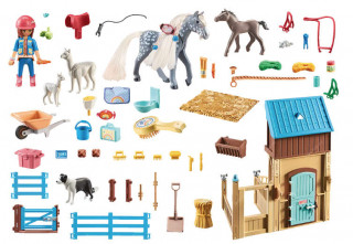 Playmobil Horses of Waterfall 71353 Amelia & Whisper s boxem pro koně č.2
