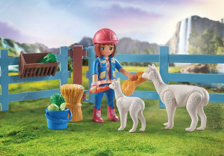 Playmobil Horses of Waterfall 71353 Amelia & Whisper s boxem pro koně č.3