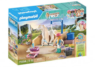 Playmobil Horses of Waterfall 71354 Isabella & Lioness mycí box č.1