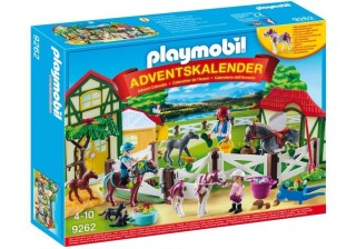 Adventní kalendář Playmobil 9262 Koňská farma č.1