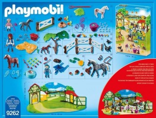 Adventní kalendář Playmobil 9262 Koňská farma č.2