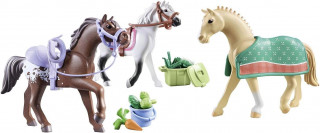 Playmobil Horses of Waterfall 71356 3 koně: Morgan, Quarter Horse a Shagya Arabian č.3