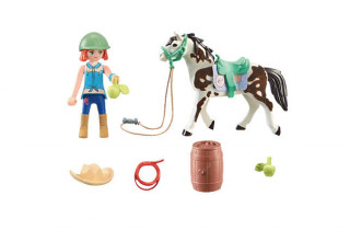 Playmobil Horses of Waterfall 71358 Ellie & Sawdust s westernovým cvičením č.2