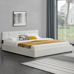 Čalouněná postel Marbella 180 x 200 cm | bílá č.1