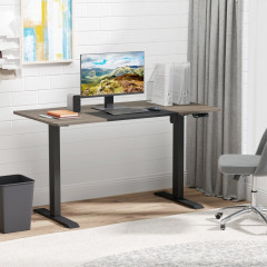 Elektricky nastavitelný PC stůl |140 x 70 x 72-116 cm přírodní č.2