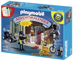 Adventní kalendář Playmobil 4168 Policie č.1