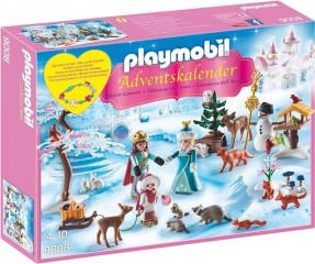 Adventní kalendář Playmobil 9008 Ledová pricezna č.1
