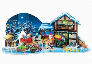 Adventní kalendář Playmobil 6624 Vánoce na farmě č.2