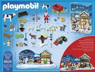 Adventní kalendář Playmobil 6624 Vánoce na farmě č.3