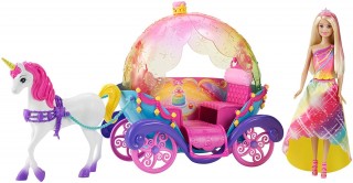 Mattel Barbie Duhový kočár s princeznou č.1
