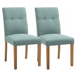 Sada 2 jídelních židlí Ida | zelené č.2