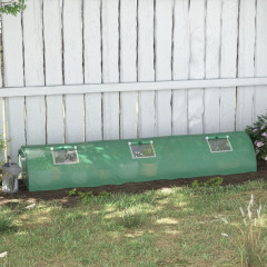 Zahradní fóliovník 300 x 80 x 45 cm | zelený č.1