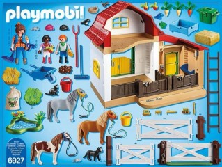 Playmobil 6927 Farma s poníky č.2