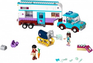 LEGO Friends 41125 Veterinářský přívěs s koněm č.2