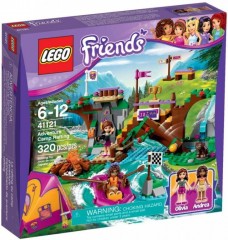 LEGO Friends 41121 Dobrodružný tábor - jízda na divoké vodě č.1