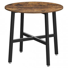 Rustikální barový stůl | hnědý+ černý č.2