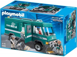 Playmobil 5566 Transportér pro přepravu peněz č.1