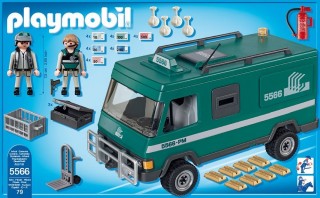 Playmobil 5566 Transportér pro přepravu peněz č.2