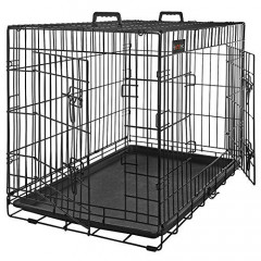 Přepravní box pro psy 122 x 74,5 x 80,5 cm | černý č.2