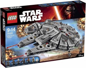 LEGO Star Wars 75105 Millennium Falcon č.1