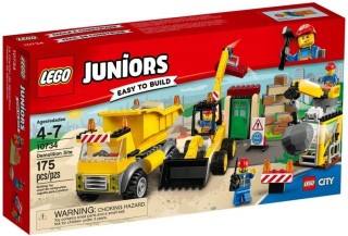 LEGO Juniors 10734 Demoliční práce na staveništi č.1