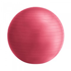 Gymnastický míč 65 cm s pumpou, červený č.1