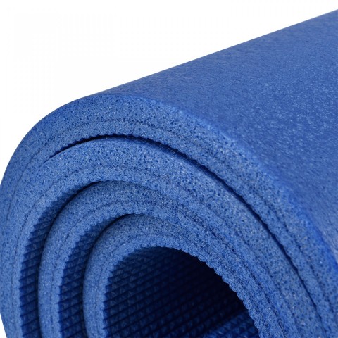 Gymnastická podložka na cvičení 185 x 60 x 1 cm, modrá č.4