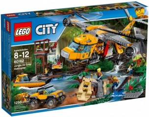 LEGO City 60162 Výsadková helikoptéra do džungle