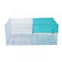 Kovový výběh pro králíky, morčata a jiné hlodavce 144 x 112 x 60 cm č.2