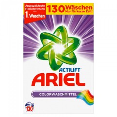 Prací prášek Ariel Actilift Color XXXL 130 pracích dávek - Německo č.1