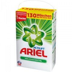 Prací prášek Ariel Actilift XXXL 130 pracích dávek - Německo č.1