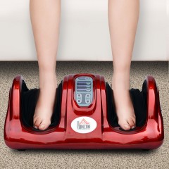 Shiatsu masážní přístroj na nohy | červený č.2