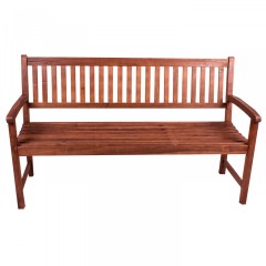 Zahradní lavička Bima pro 3 osoby | masivní akáciové dřevo č.2