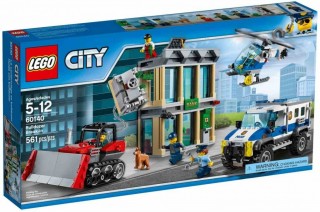 LEGO City 60140 Vloupání buldozerem