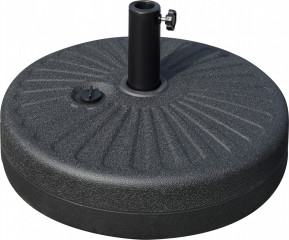 Stojan na slunečník 22 kg | černý č.2